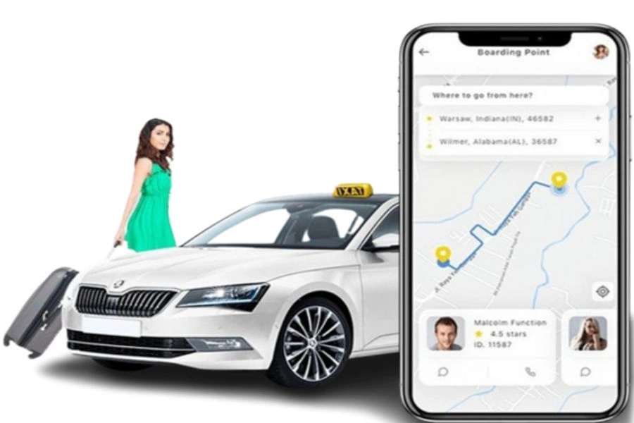 ride sharing app development