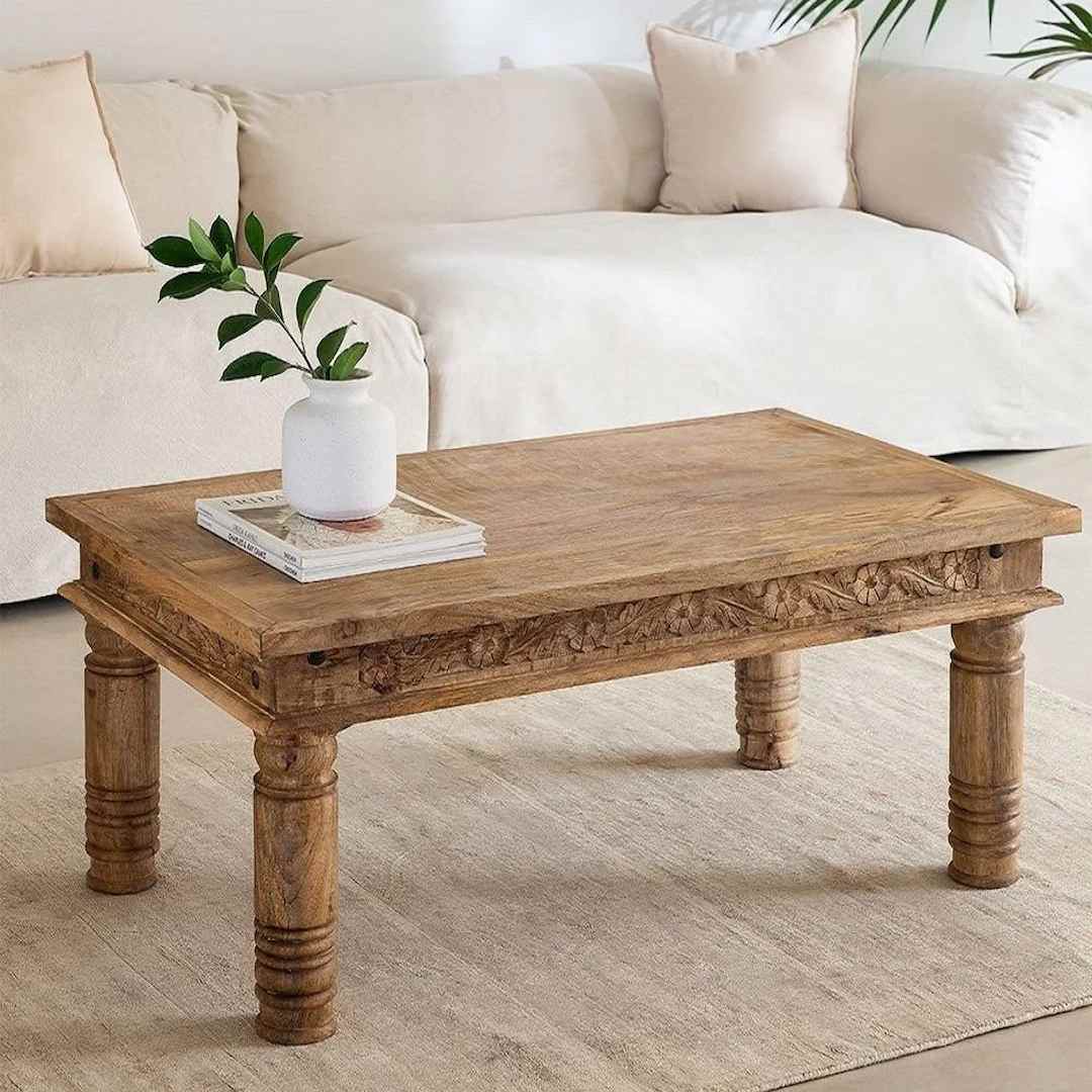 teak wood coffee table