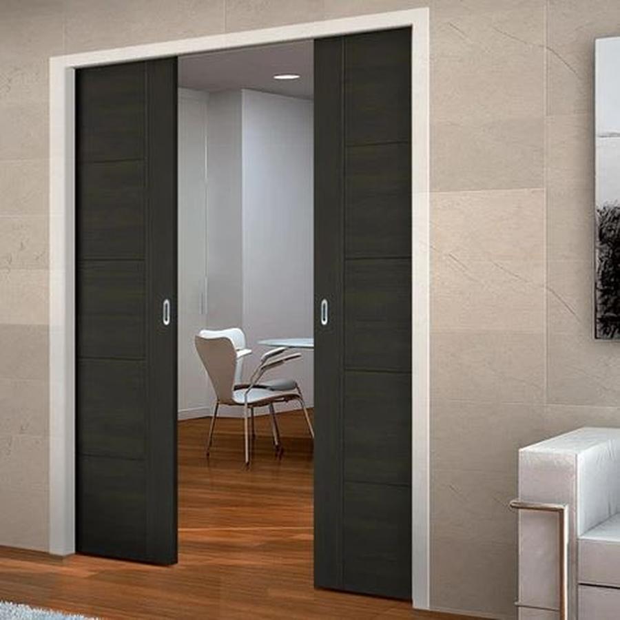 double pocket door